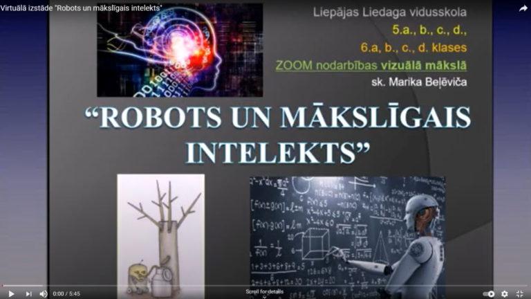 Read more about the article Virtuālā izstāde “Robots un mākslīgais intelekts”