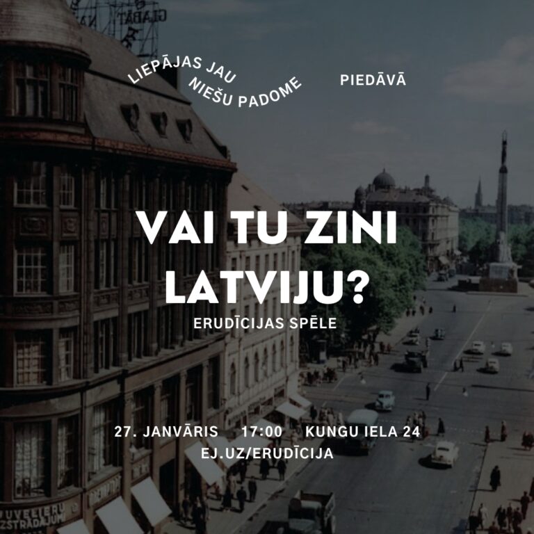 Read more about the article Erudīcijas spēle: “Vai Tu zini Latviju?”