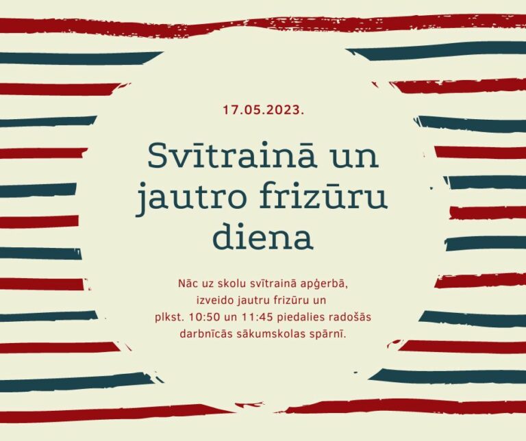 Read more about the article Svītraina un jautro frizūru diena